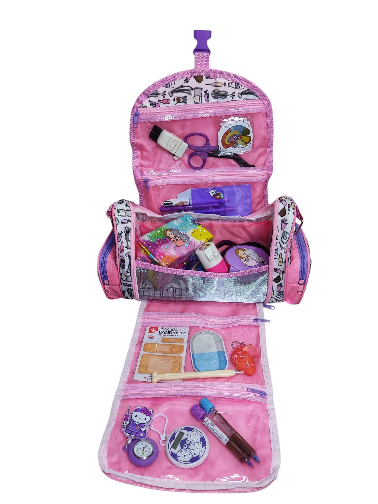Maletín multi bolsas ENF. AP. Rosa - Image 2