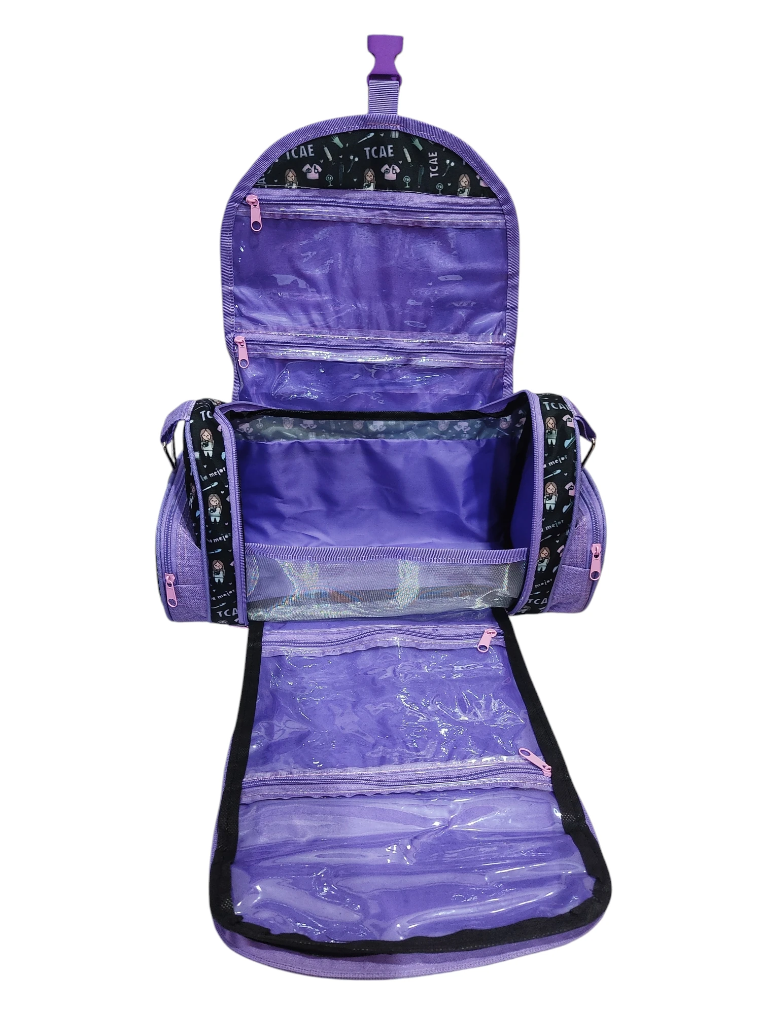 Maletín multi bolsas ENF. AP. TCAE Negro - Image 3