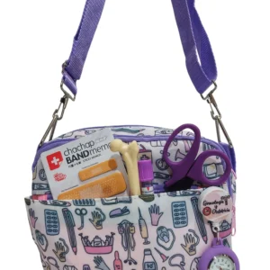 Bolso crossbody Enf. Ap. Morado