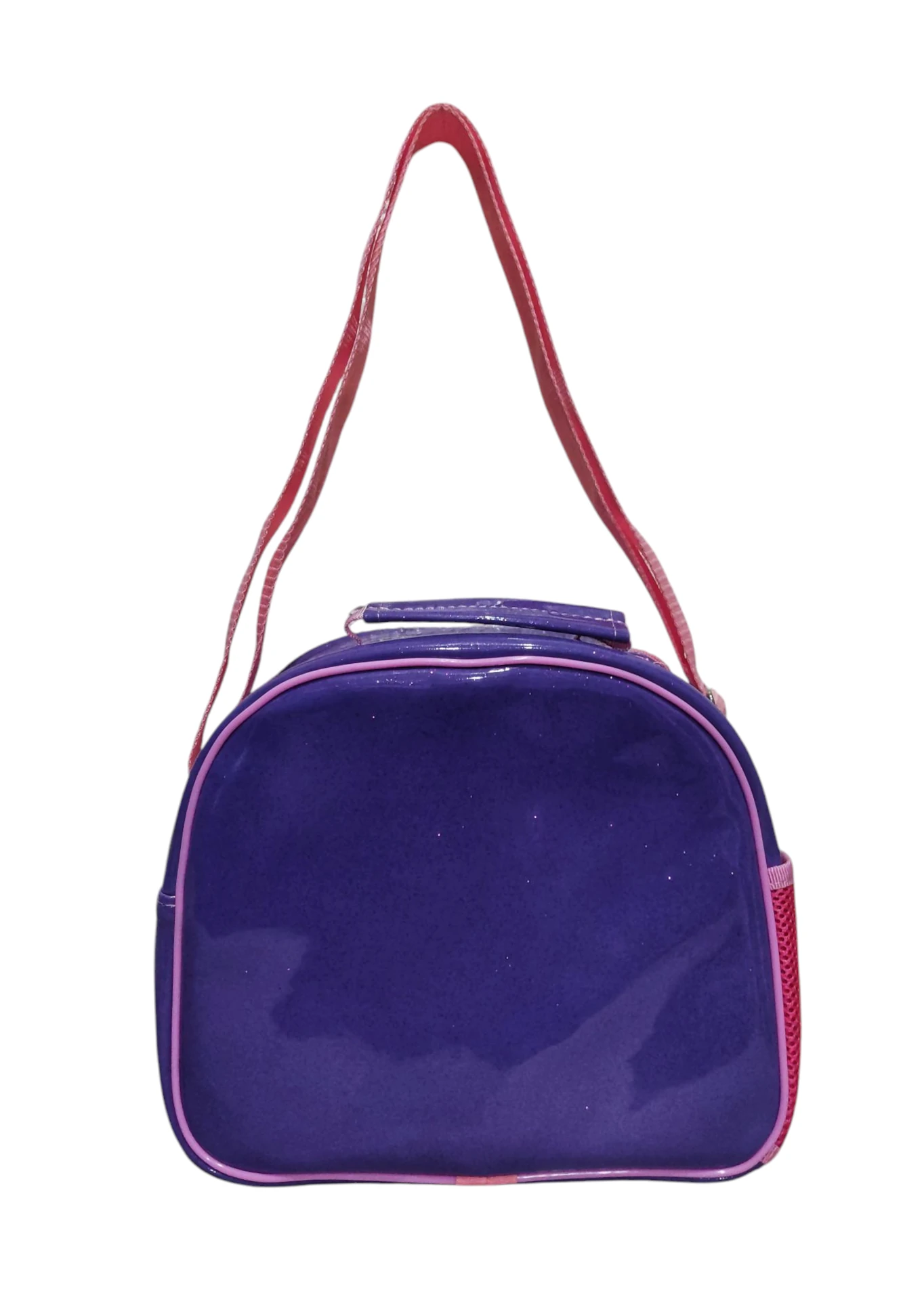 Bolso cruzado de hule cristal 02 Morado - Image 2