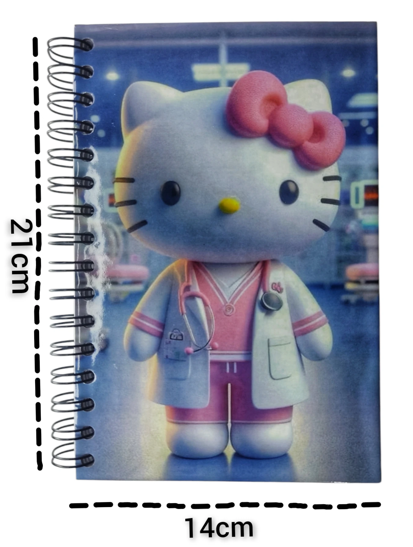 Libreta Media Carta 01 Kitty